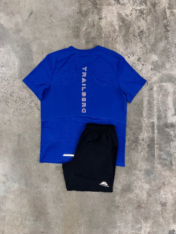 Trailberg Cobalt Horizon Set - T Shirt / Shorts