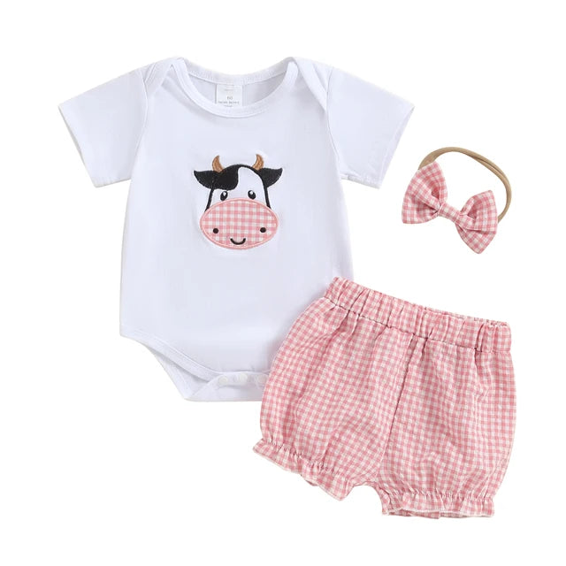 Pink Set with Headband