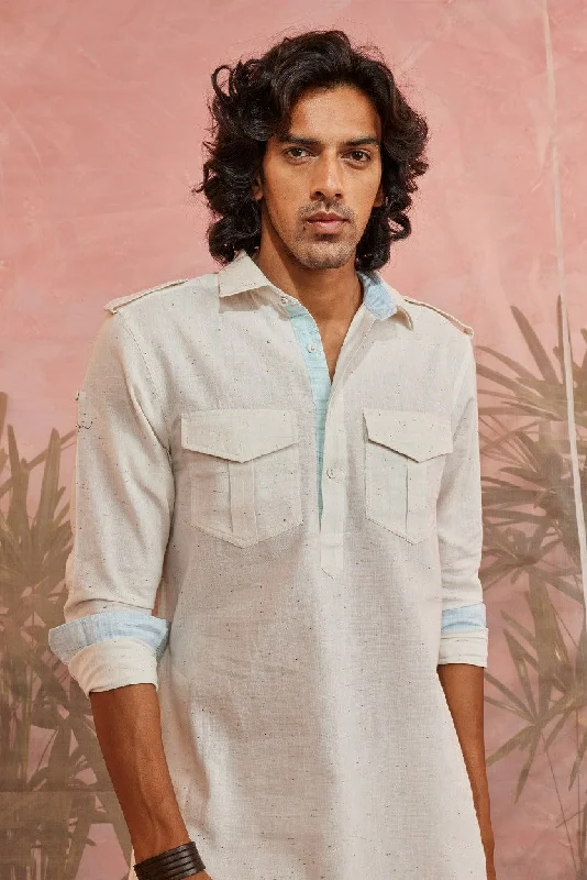 Off-White pathani kurta