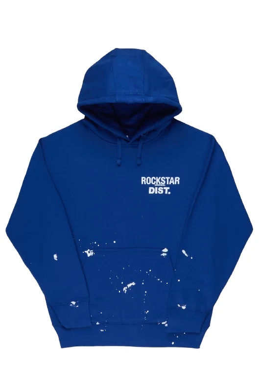 Raffer Royal Blue Graphic Hoodie