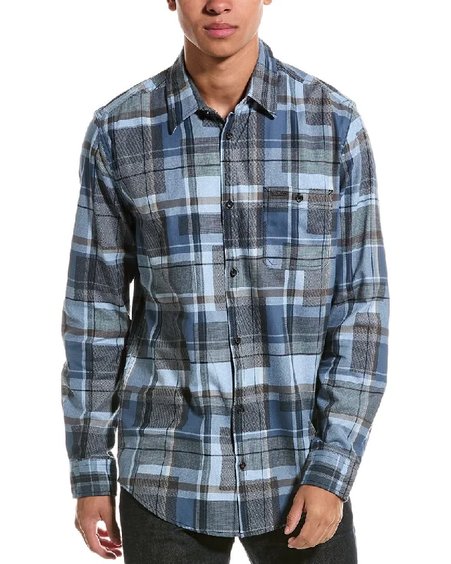 Point Zero Light Brush Flannel Shirt