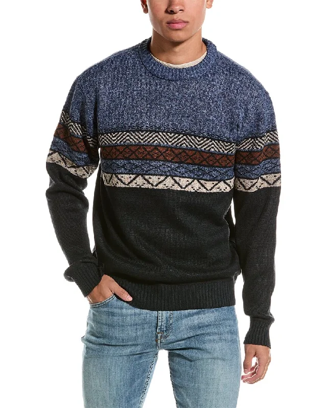 Point Zero Recycled Nordic Crewneck Sweater