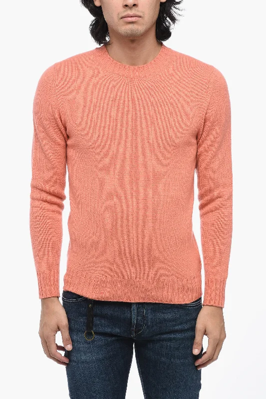 Piacenza 1733 Solid Color Cashmere Crew-neck Sweater 48 Italian size