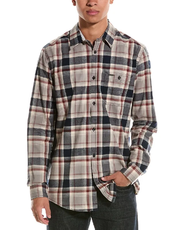 Point Zero Light Brush Flannel Shirt