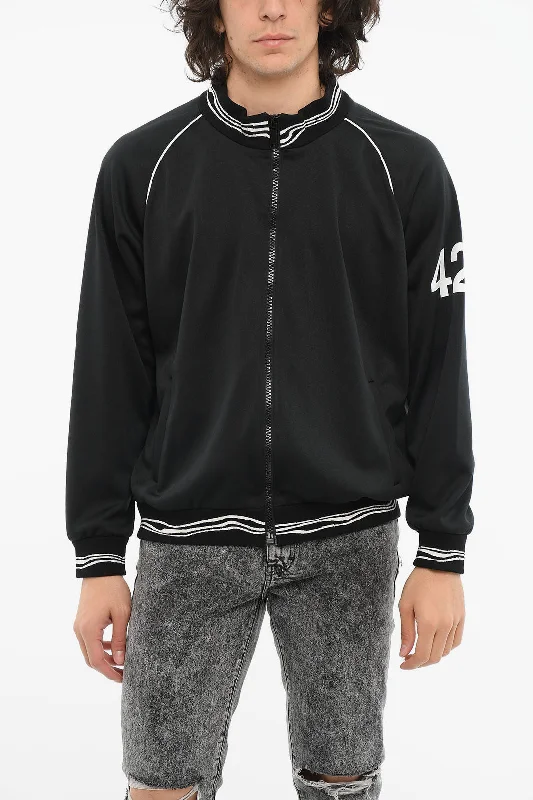 424 Jersey Zip-up Sweatshirt with Logo Print S Standard size