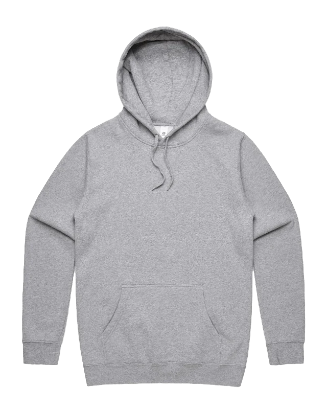 Stencil Hoodie in Athletic Heather