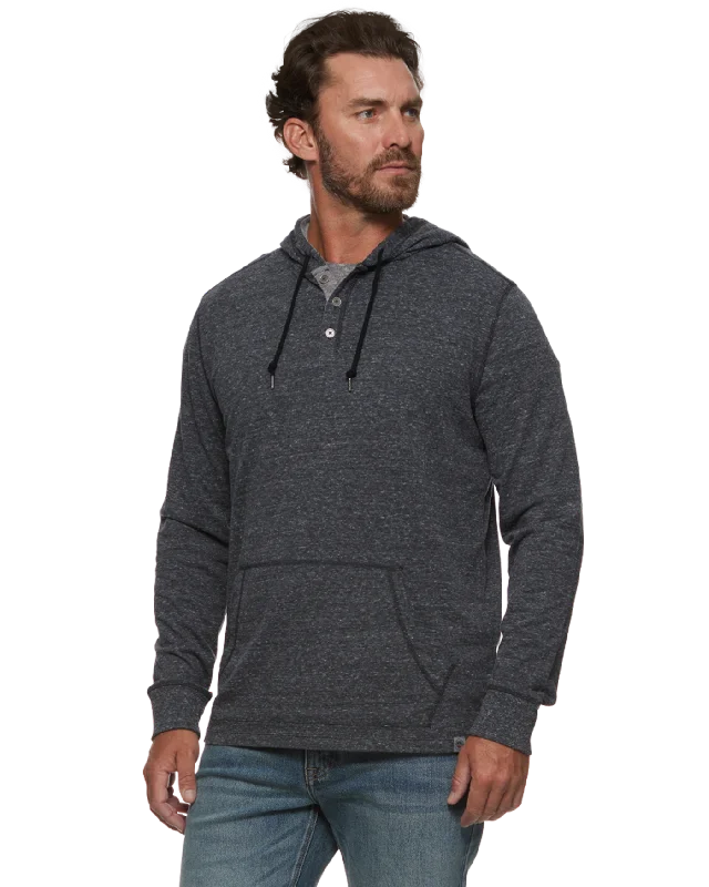 ROLLINS SNOW SLUB HOODED HENLEY