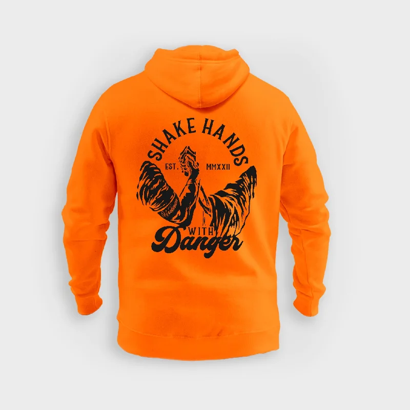 Shake Hands With Danger - Hoodie (Hi-Vis)