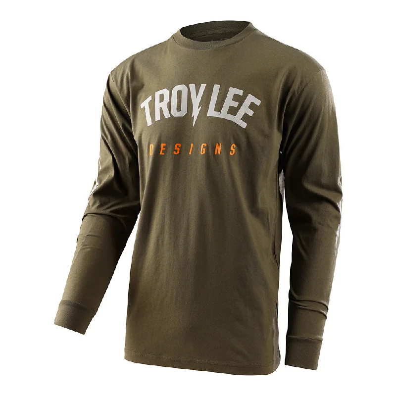 Long Sleeve Tee Bolt Military Green