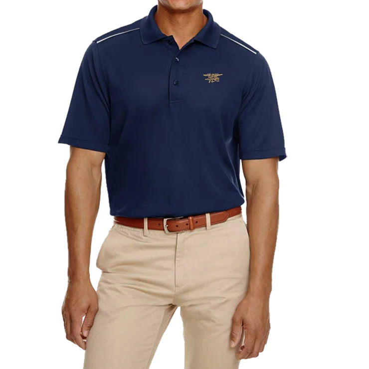 CORE365 Trident Navy Performance Pique Polo