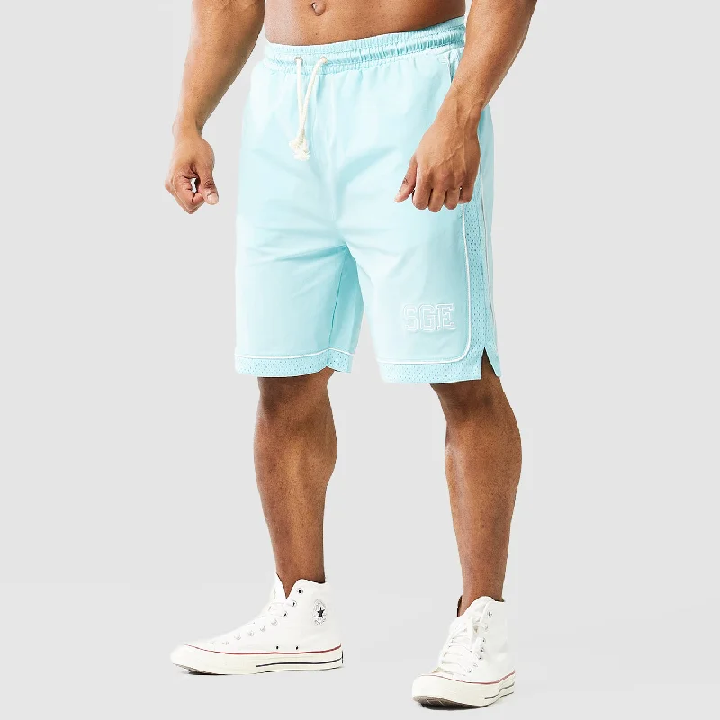 Golden Era Basketball Shorts - Angel Blue