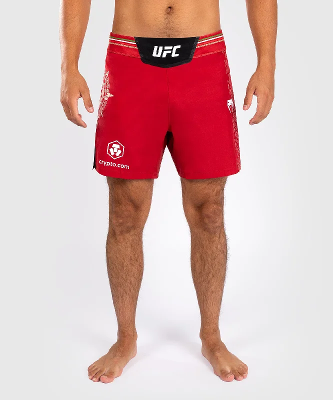 Noche UFC by Venum Authentic Fight Night Men’s Fight Short - Short Fit - Red