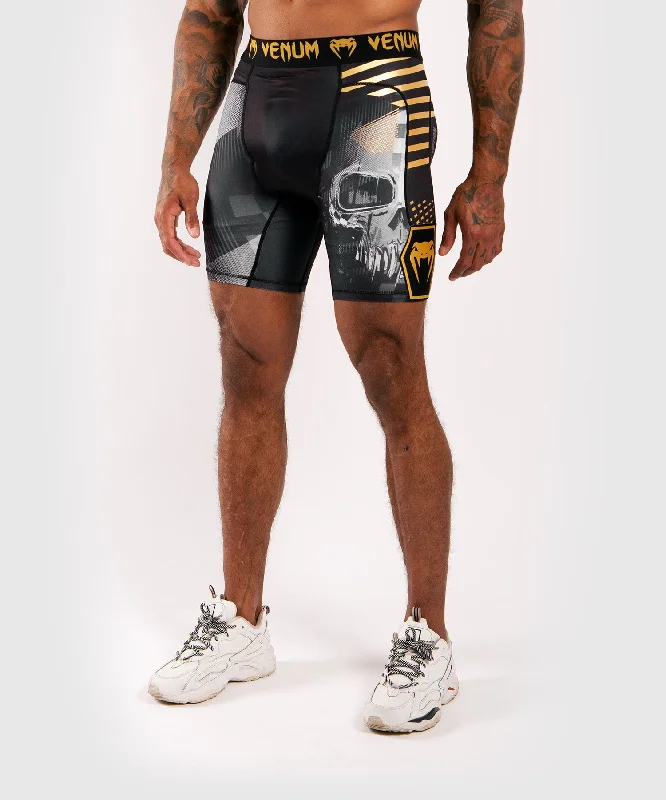 Venum Skull compression shorts - Black